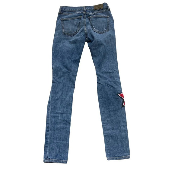 CARMAR Star Patch Jeans LF Sz 24 - Picture 6 of 7